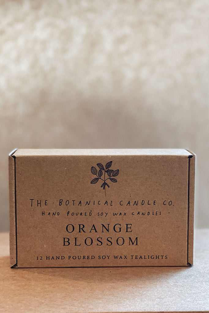 Boxed Tealights - Orange Blossom - Notre A Life Less Ordinary