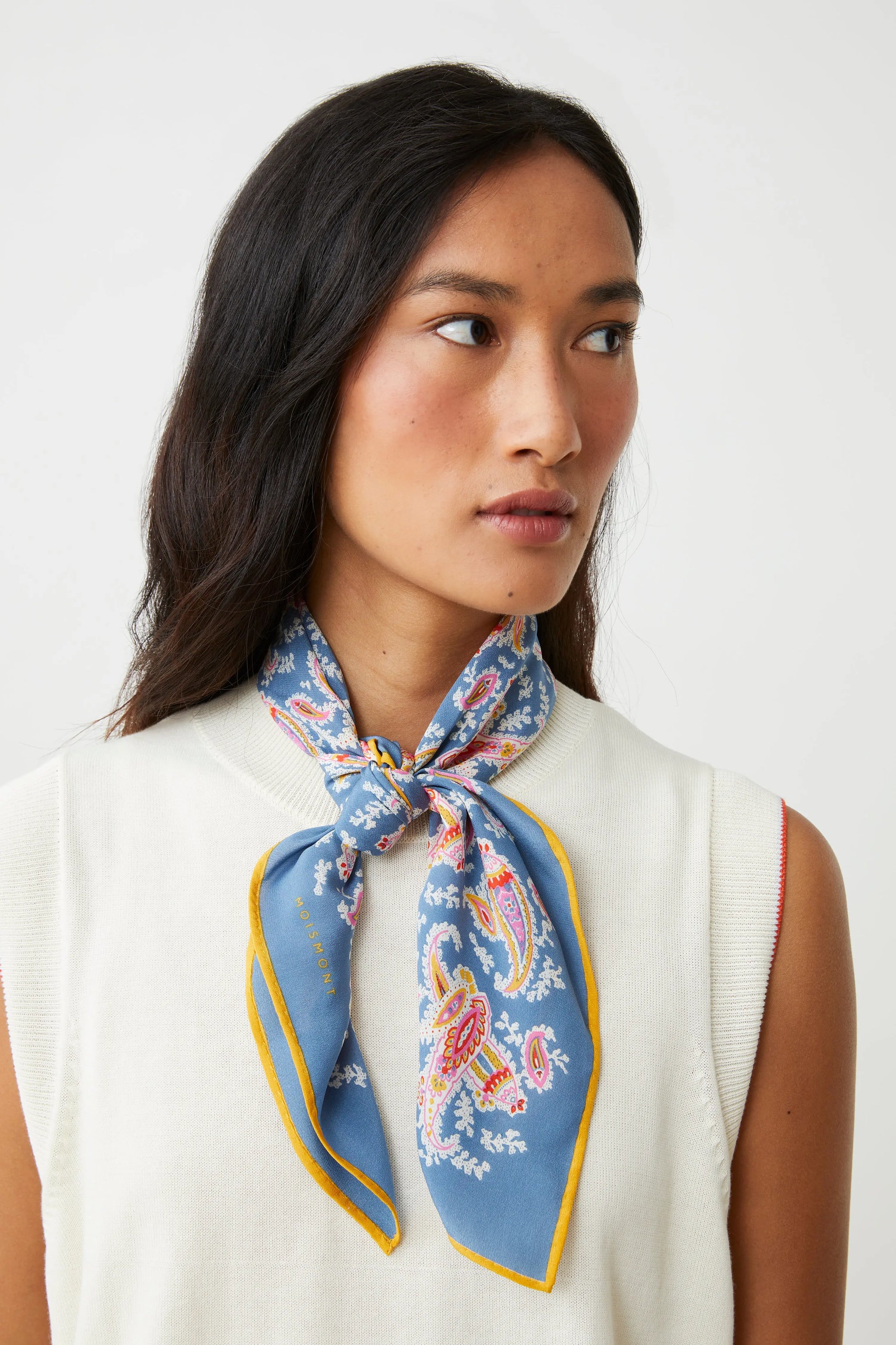 小物 Porter Classic - INDIGO PRINT SILK SCARF STOLE ＆ SCARF – PORTER CLASSIC KYOTO